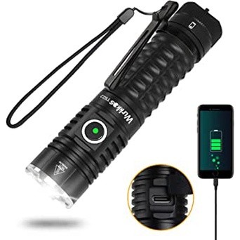 Wurkkos TS22 USB C Isi Ulang 21700 LED XHP70D HICRI Senter 4500LM Kuat |1BEAF70F|