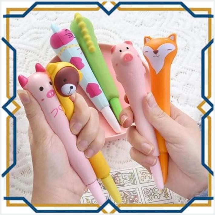 

[MIC] PULPEN GEL MODEL SQUISHY/BALLPOINT SQUISHY HARGA PABRIK