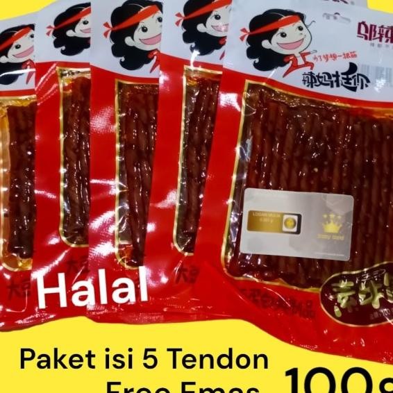 

Paket Isi 5 Latiao Tendon Sna Wulama 100 G