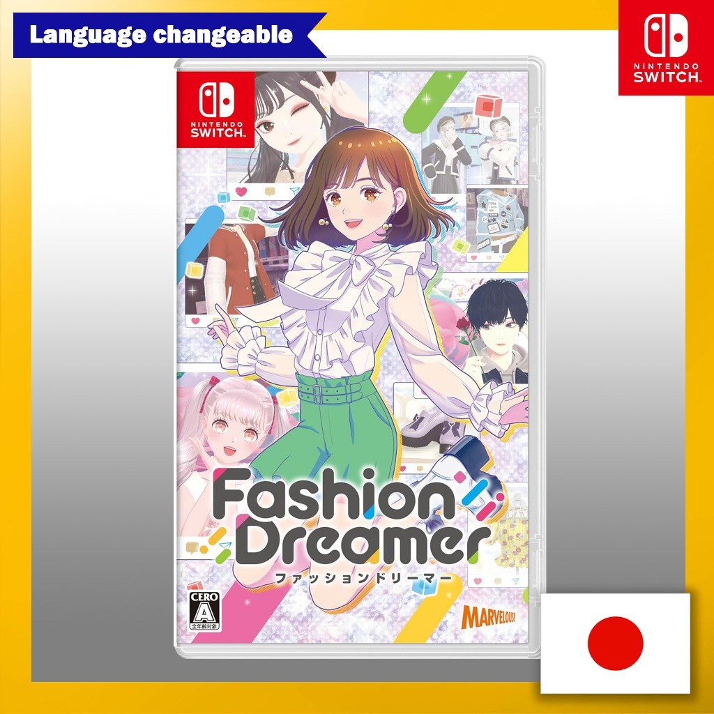 Fashion Dreamer -Switch[ Dapat dimainkan dalam bahasa Inggris ] 【Langsung dari Jepang】(Buatan Jepang