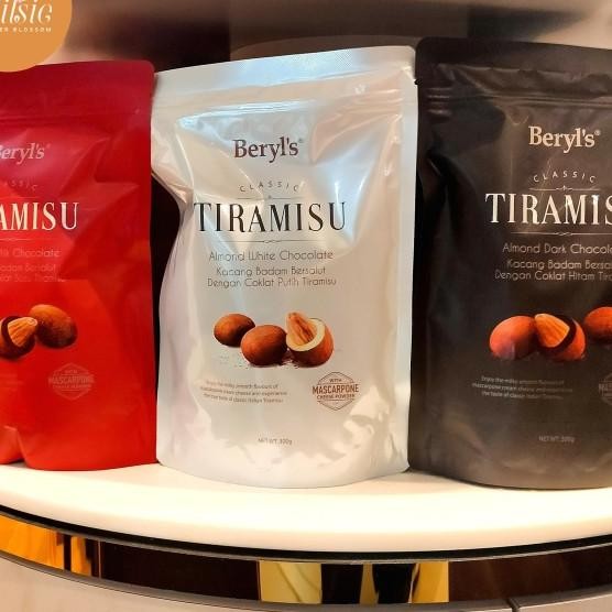 

Beryl'S Tirasu Almond White Dark & Lk Choco 300 Gr | Coklat Beryls