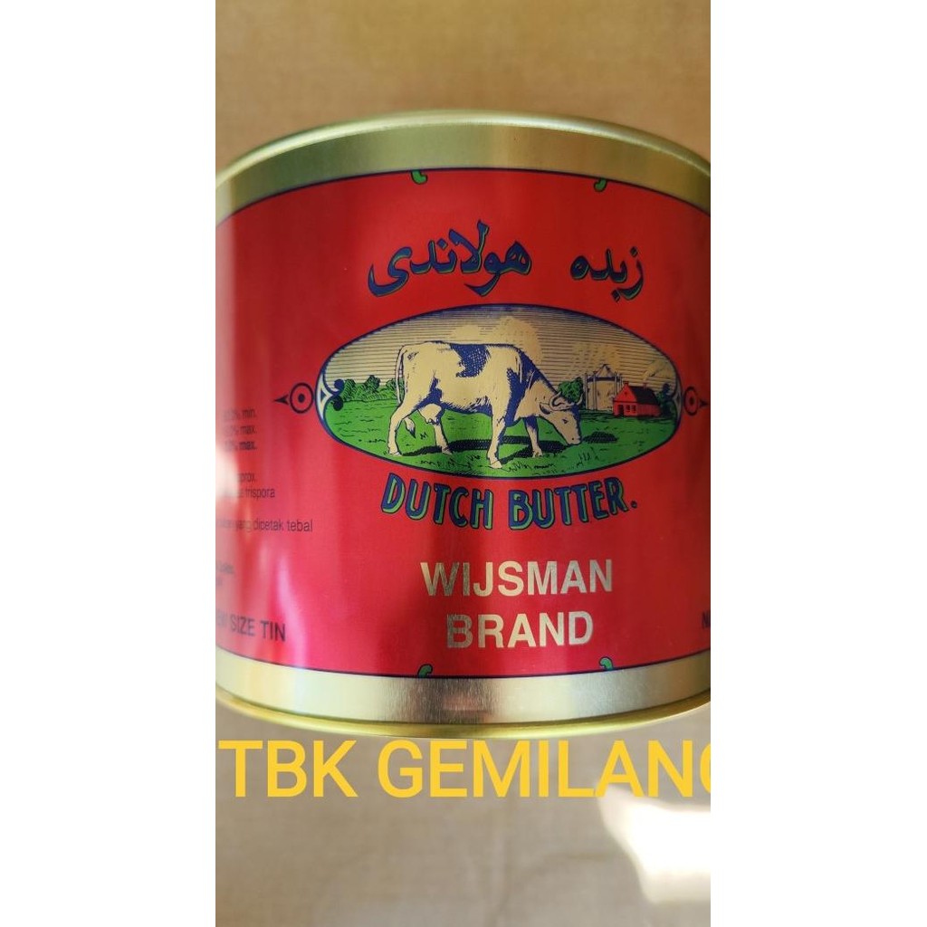 

Wijsman Wisman Butter 2270Gr 2Kg 1Kg 454Gr 200Gr