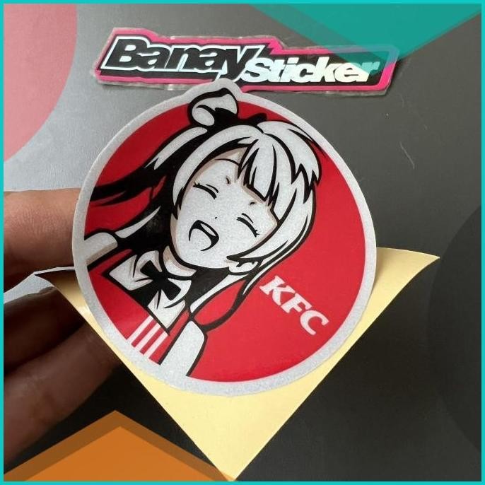 Stiker Sticker KFC Kotori Fried Chicken Love Live Princutt 8JVLZ4 suku