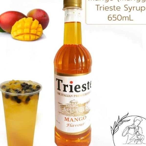 

650Ml Mango Trieste Syrup Sirup Kopi Coffee - Buah Mangga