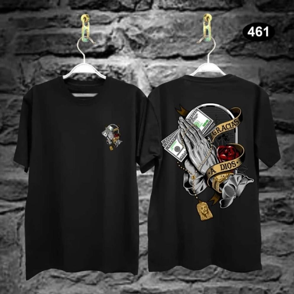 Viral Kaos Distro Keren Motif Dollar Dollar Gracias Dios Time Is Moneyatasan Wanita Kekinian Termura