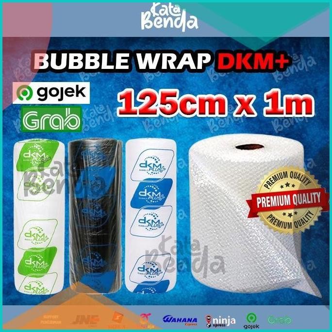

(HARGA PER METER) Plastik Bubble Wrap 125 cm DKM PLUS Tebal Kualitas 8