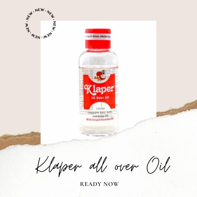

klaper all over oil virgin coconut oil 100ml