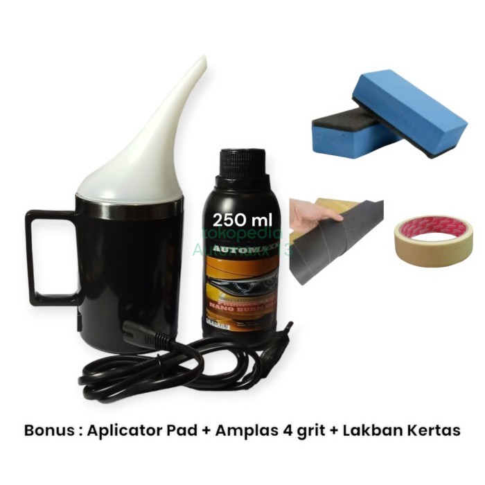 Alat Nano Burn Coating & Liquid nano Burn Coating 250 ml