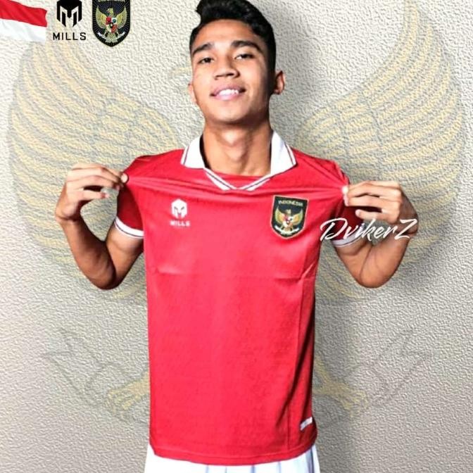 Timnas Indonesia Mills 2022 Home Away Third Logo S014