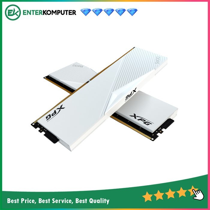 ADATA DDR5 XPG LANCER WHITE PC41600 16GB (2X8GB) / RAM DDR5 16GB