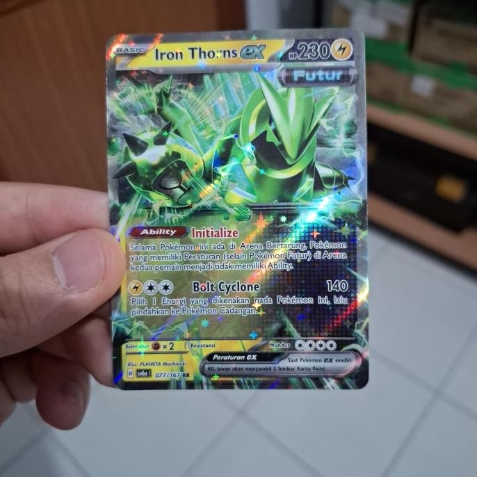 IRON THORNS EX POKEMON TCG INDONESIA 2807T