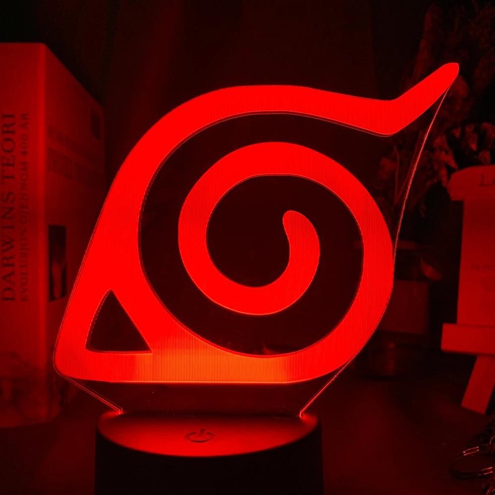 TERMURAH Lampu Tidur Anime Naruto Hias LED Akrilik is-23