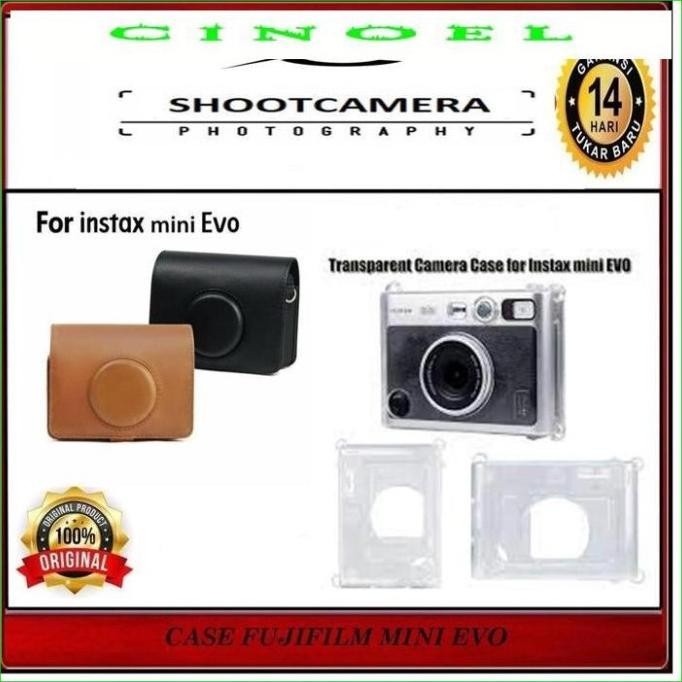 Cinoel Leather Bag Fujifilm Instax Mini Evo - Tas Kamera Fujifilm Evo