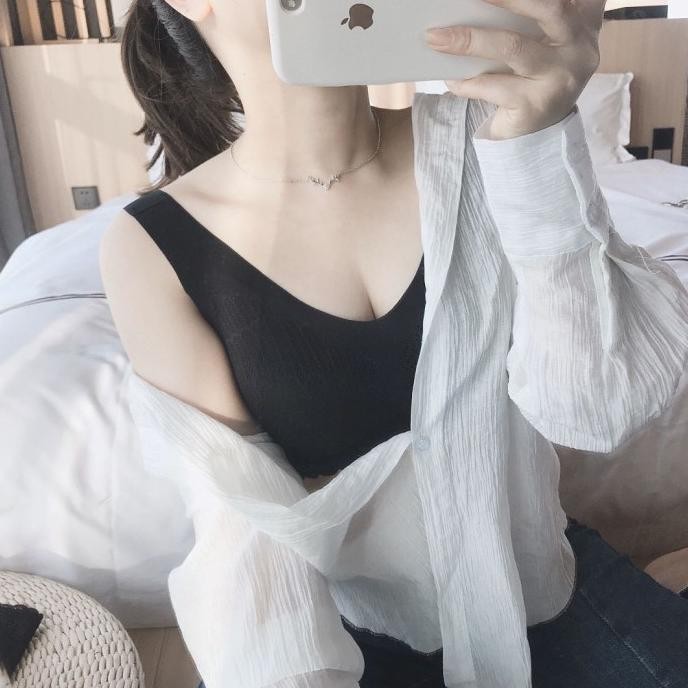 [4.0] Premium Seamless Bra Latex Thailand - Anti Kendor - Tanpa Kawat Terbatas