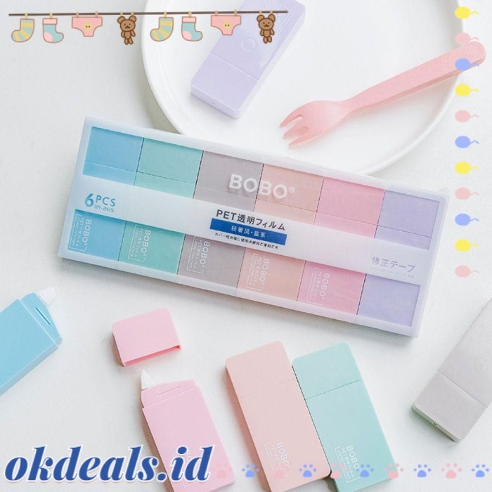 

Vee Okdeals Pita Koreksi Mini Lucu Kantor Sekolah Perlengkapan Kreatif
