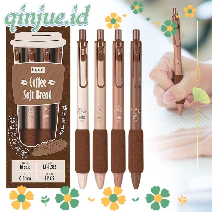 

Vee Qinjue 4Pcs Gel Pen Kantor Sekolah Perlengkapan Untuk Menulis Kreatif