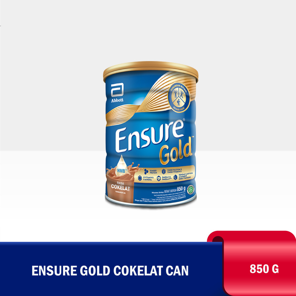 

ENSURE GOLD COKELAT 850 G CAN