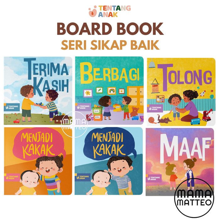 

Bana Tentang Anak Boardbook Buku Cerita Anak Board Book Sikap Baik Bandung