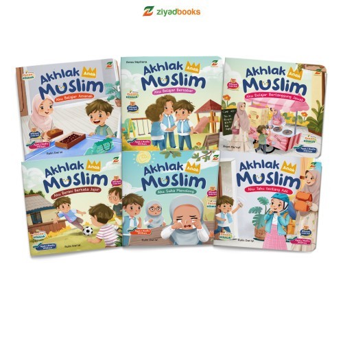 

Bana Ziyadbooks - Seri Akhlak Anak Muslim - Buku Cerita Islami Bilingual