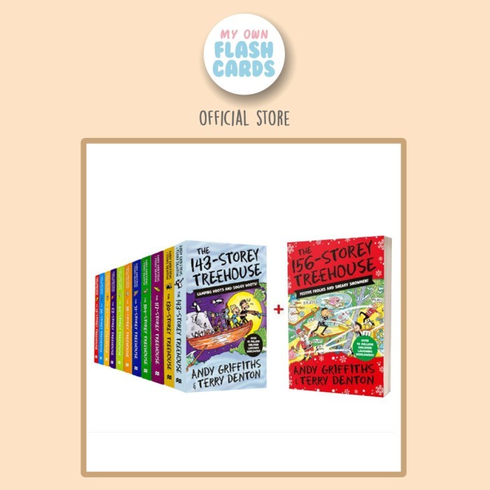 

Bana The Storey Treehouse 12 Books Set English Story Kids Buku Cerita Anak