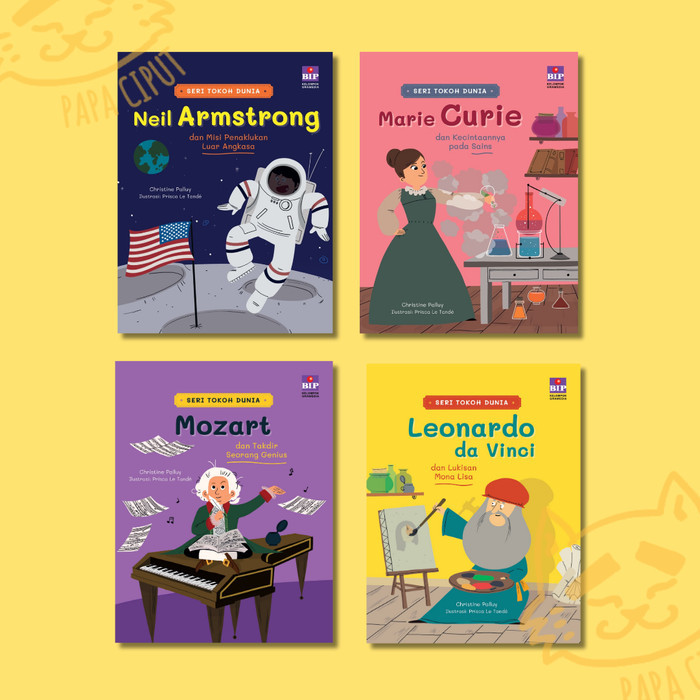 

Bana Seri Tokoh Dunia - Penerbit Bip (Buku Biografi Untuk Anak)