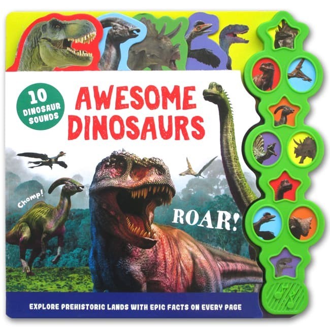 

Bana Awesome Dinosaurs Sound Book Buku Cerita Anak Suara Dinosaurus Dino