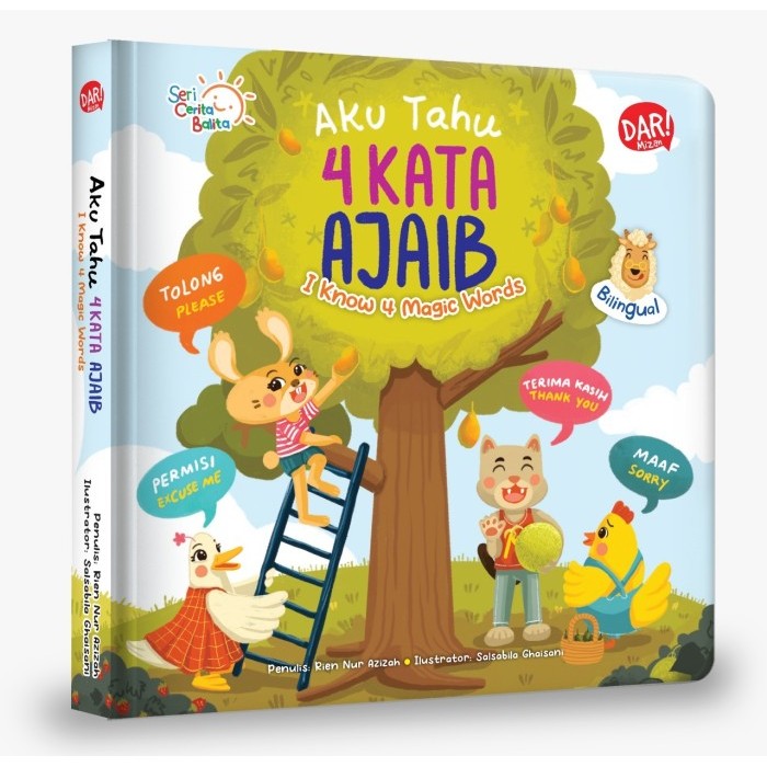 

Bana Buku Scb : Aku Tahu 4 Kata Ajaib (Boardbook) - Cerita Anak Bilingual