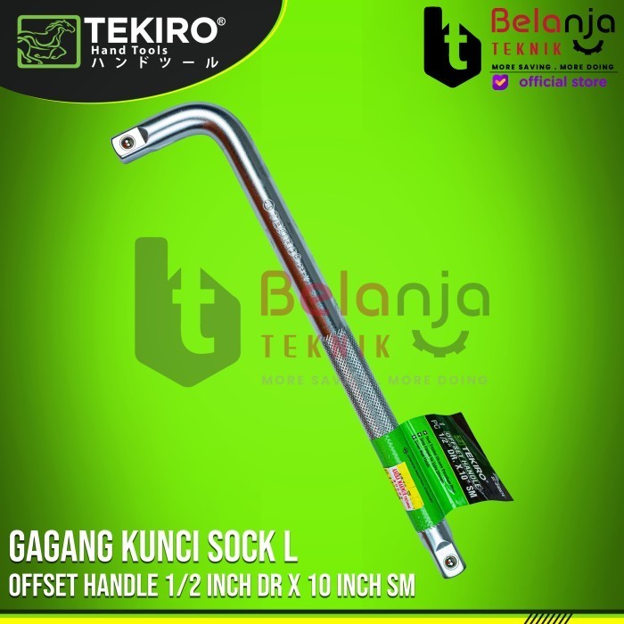 GAGANG SHOCK L TEKIRO - OFFSET HANDLE TEKIRO 10 INCHI