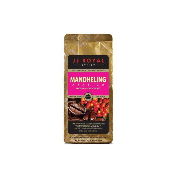 

Special Price Buy 2 Jj Royal Coffee Mandheling Arabica Bag 200Gr