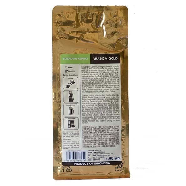 

Kopi Seven Bika Sidikalang Organic Arabika Gold 200 Gr (Kopi Bubuk)