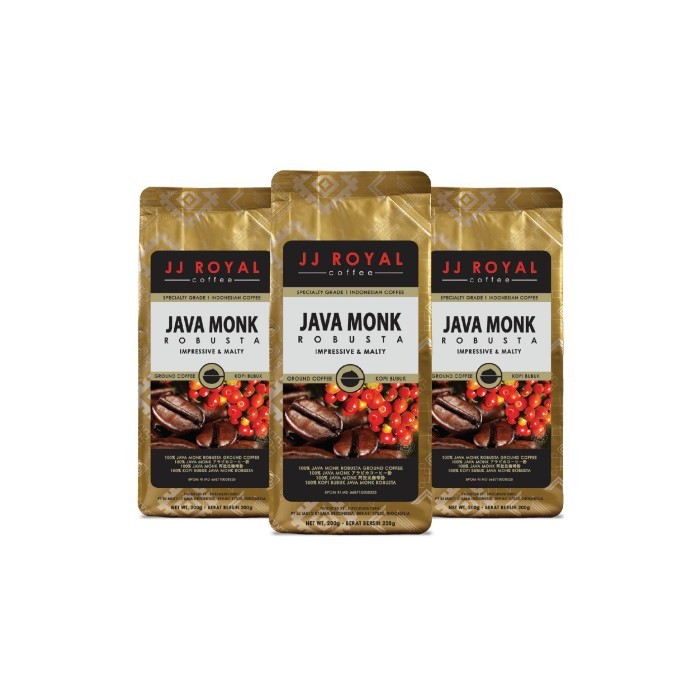 

Special Price Buy 3 Jj Royal Coffee Java Monk Robusta 200Gr