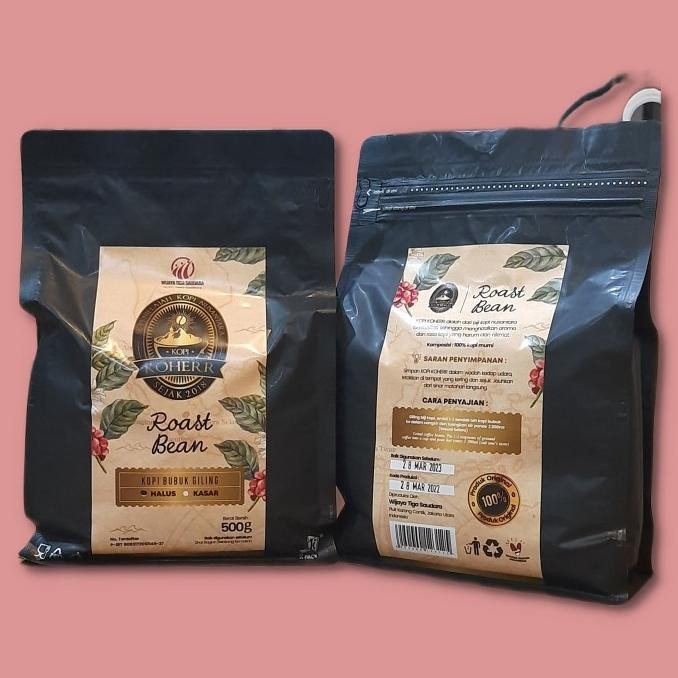 

Kopi Koherr Bubuk Kopi Bubuk Koherr Siantar Medan Sumatera 500G 500 G