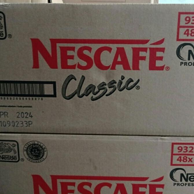 Necafe Classic Profesional Perkarton/Karton Isi 48Pcs 120Gram Kopi