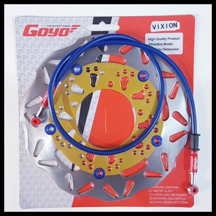 Piringan Cakram Disc Depan/Kabel Selang Rem Motor Vixion/Vixion Old Trp