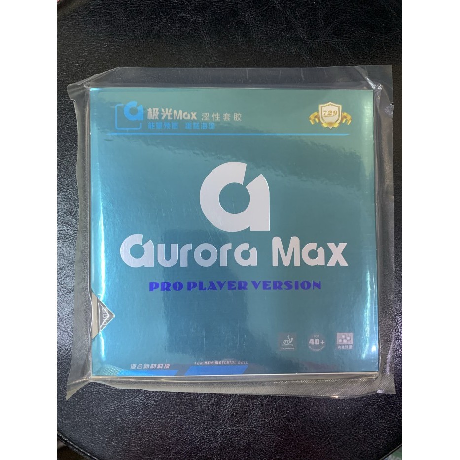 Karet Pingpong 729 Aurora Max Pro Player Version Bat Tenis Meja Asli
