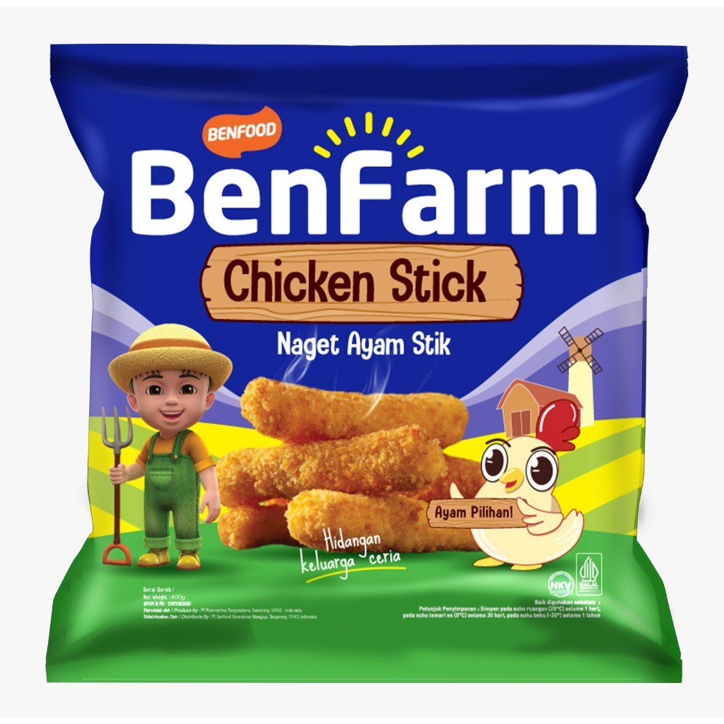

Benfarm Chicken Nugget Stick 400 gram Sayurbox
