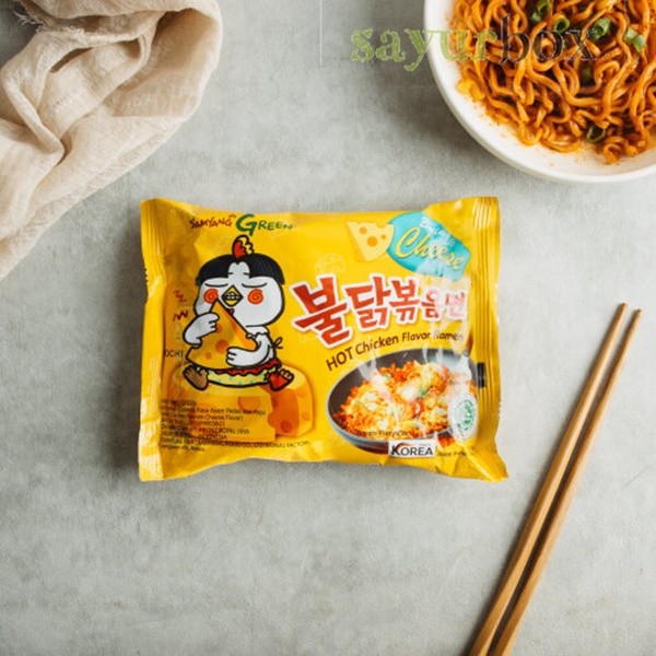 

Samyang Hot Chicken Ramen Cheese 140 gram Sayurbox