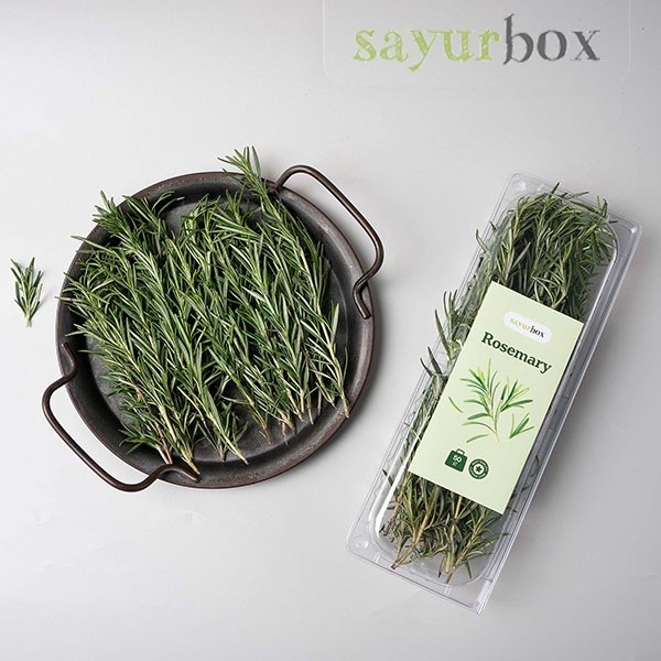 

Fresh Daun Rosemary Premium 50 gram Sayurbox