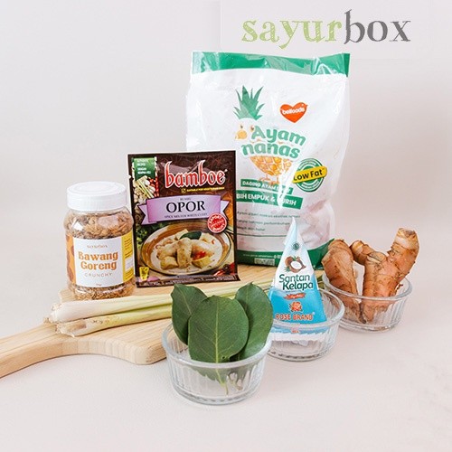 

Paket Masak Opor Ayam 1 pack Sayurbox