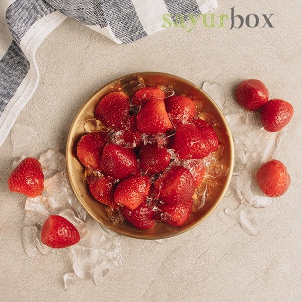 

Strawberry Frozen Konvensional 500 gram Sayurbox
