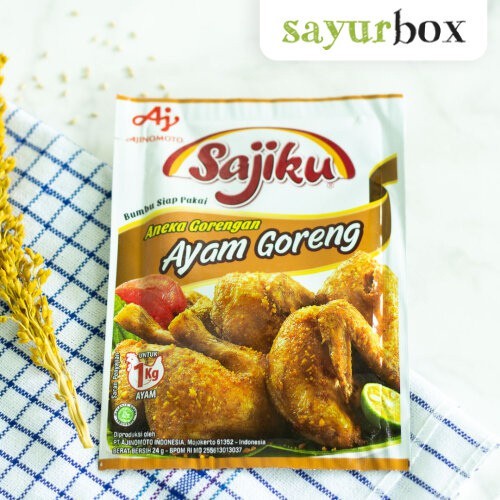 

Sajiku Ayam Goreng Tradisional 24 gram Sayurbox