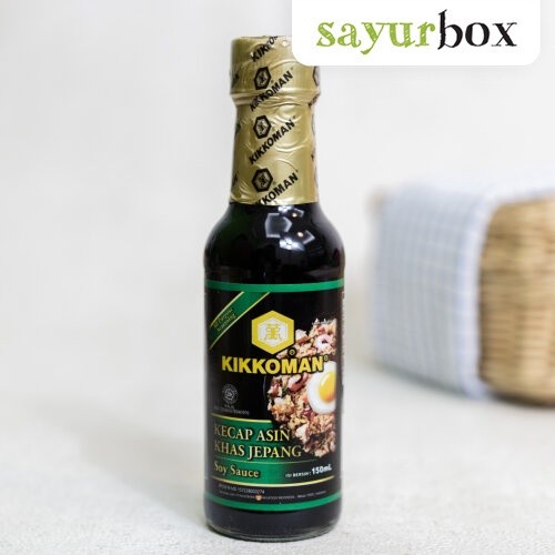 

Kikkoman Kecap Kecap Asin Khas Jepang Botol 150 ml Sayurbox