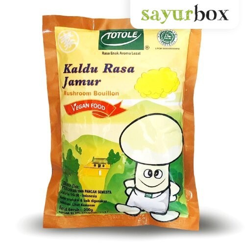 

Totole Kaldu Jamur 200 gram Sayurbox