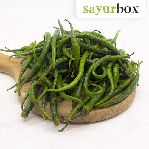 

Cabai Hijau Keriting Konvensional 1 kg Sayurbox