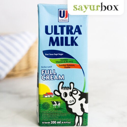 

Ultra Milk UHT Full Cream 200 ml Sayurbox