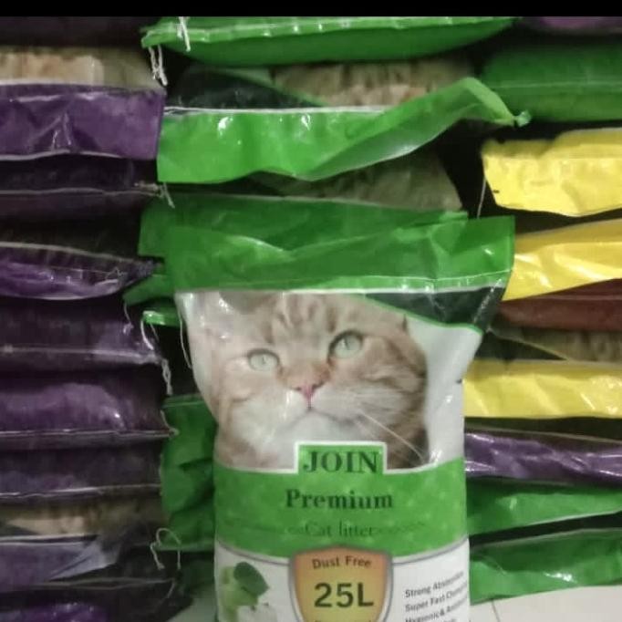Pasir JOIN 25liter pasir wangi kucing join 25liter Gojek/Grab
