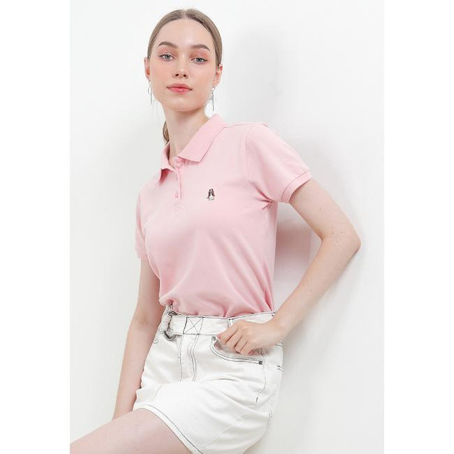 Hush Puppies Kaos Polo Wanita Ardyne Polo Pink