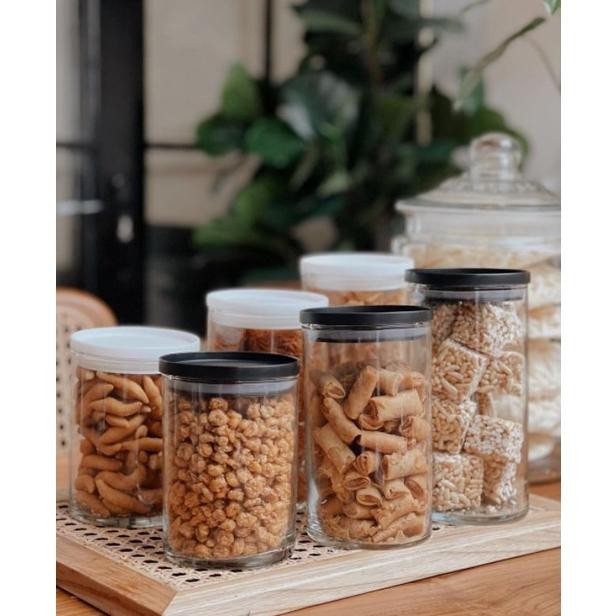 Lebaran Set Toples Lebaran Isi 3 | Toples Kaca | Toples Makanan | Toples Jajan Lebaran Shp15