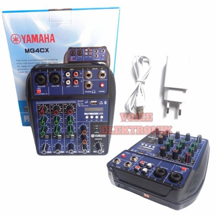Mixer Yamaha Professional MG 4CX Kualitas 4 Channel