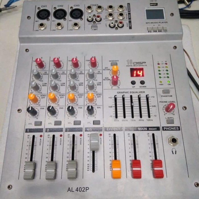 Power mixer 5 channel - power mixer 5 ch